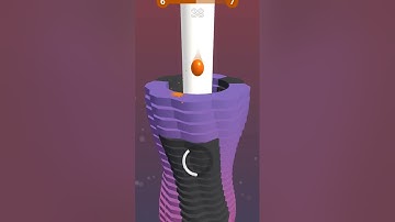 play stack ball game in fast speed | stack ball 3d game | stack ball game youtube short#viral#short,