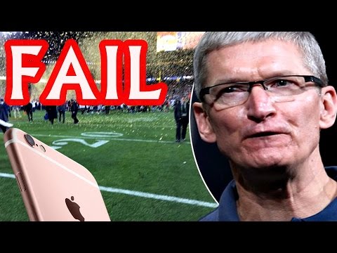 Epic Fail Apple (iPhone 6s) Super Bowl 50