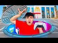 Hidden Gaming Room INSIDE THE WORLD’S BIGGEST MCDONALDS *PS5 GIVEAWAY*