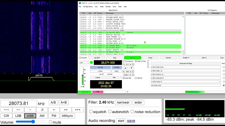What's going on on 10 meter FT8?