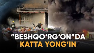 “Hamma joy yonib ketdi” — bozordagi yong‘in guvohlari