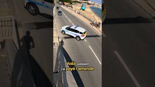 Prendre une amande à vélo ça pique 🥵🫣 j’ai frôlé la garde à vue sur celle là