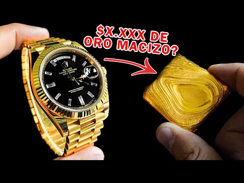 Video: ¿Los relojes Rolex son de oro macizo?