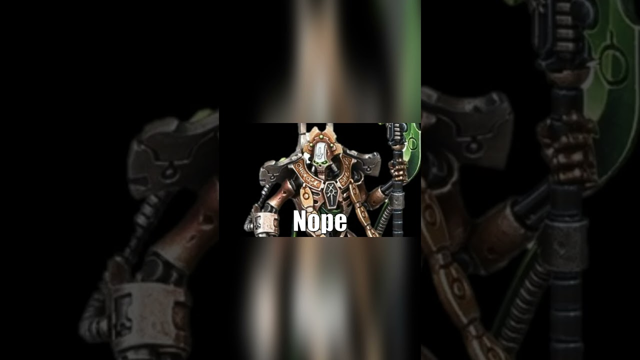 Warhammer 40k Meme Dub: The Necron Overlord Shows Off His Takyon Arrow