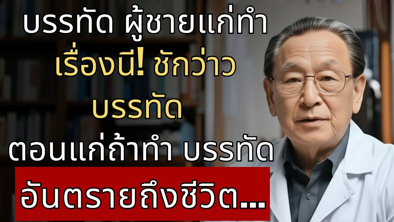 ผู้ชายอายุ 60+ ที่ชักว่าว ต้องรู้ 5 ข้อนี้ก่อน! หมอเตือนจริงจัง...