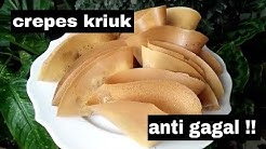 RESEP crepes anti gagal - Durasi: 6.01. 
