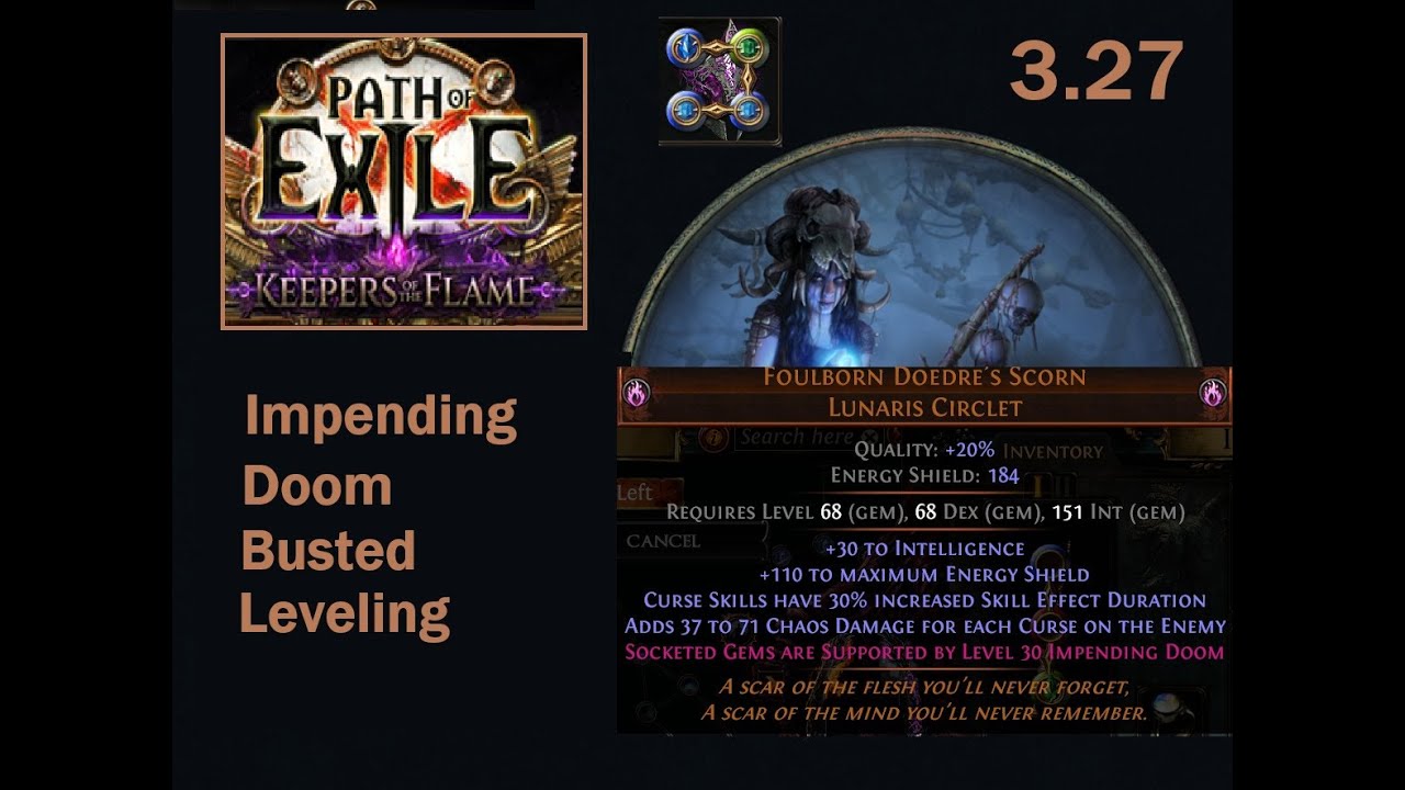 Impending Doom - most broken leveling in 3.27