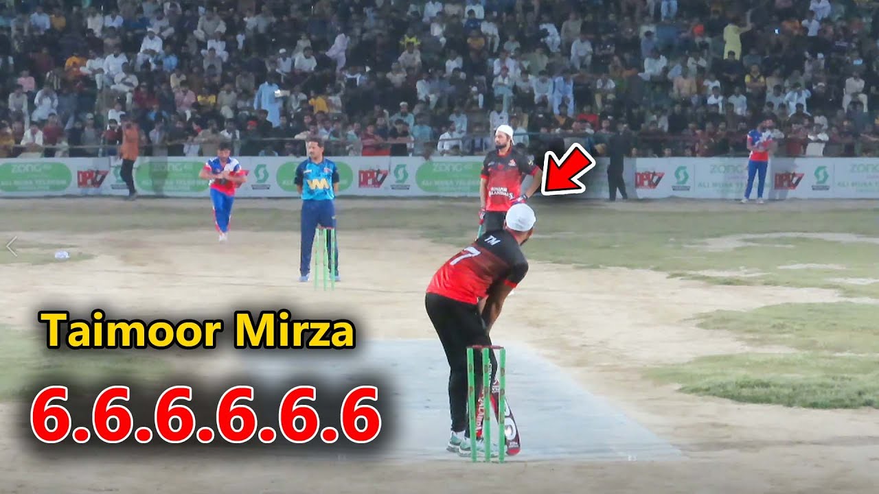 6 Balls 6 Sixes By Taimoor Mirza 107 Runs Need 30 Balls || Tamour Mirza ...