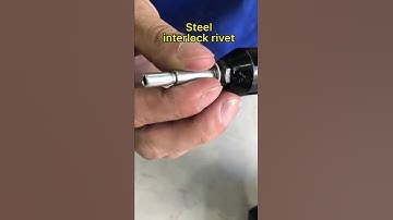 lithium battery rivet tool for high strength rivet