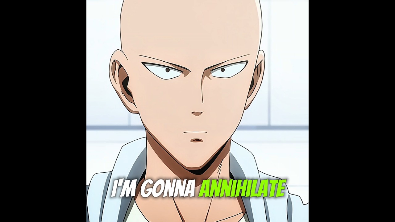 Saitama vs Carnage kabuto best epic and angry 😡 fight in one punch 👊 man