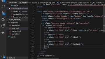 3. Flask: Templates and Bootstrap