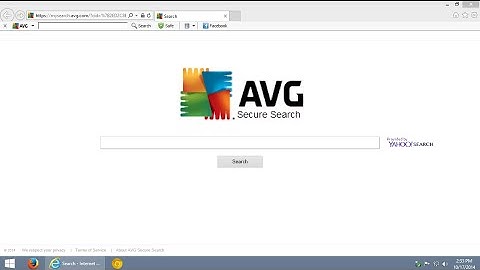 How to get rid of AVG search and toolbar tutorial