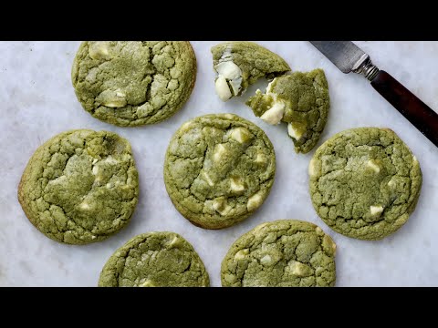 Vidéo: Biscuits Au Sésame Et Au Thé Matcha