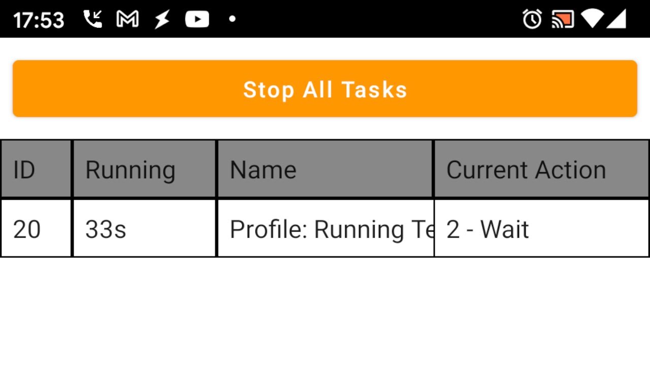 Tasker - Tasks and Active Profiles Monitors - YouTube