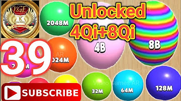 Blob Merge 3D Unlock 4Qi+8Qi  Gameplay Walkthrough Part 39 (android-ios)@K Games Entertainment