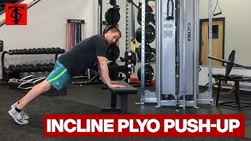 Incline Plyo Push-Up