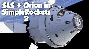 SLS Orion Artemis II in SimpleRockets 2 | SimpleRockets 2 || The Mr Tuts