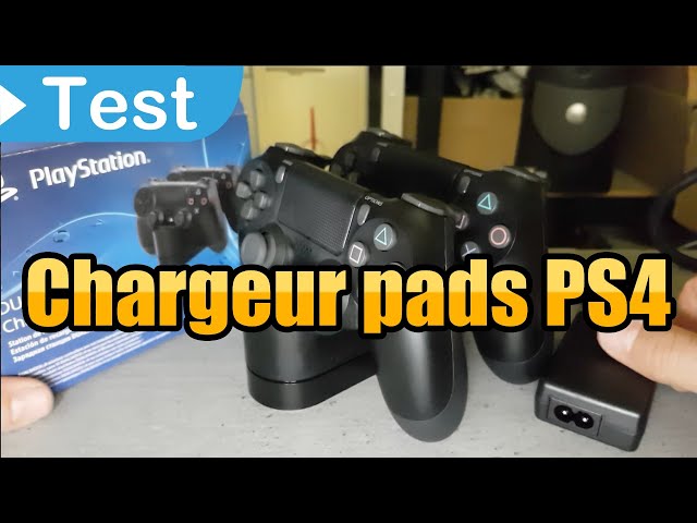 TEST] Chargeur de manettes PS4 officiel Sony : du tout bon ! 