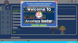 How to Subscribe to Anywhere Teacher - Creating an Online Learning Account is Super Easy screenshot 2