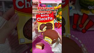 MAKING A CHOCOPIE SQUISHY FROM SPONGE AND CLAY‼️🤩 #diy