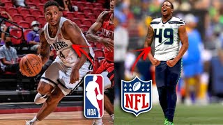 He Went From the NBA to the NFL in One Month
