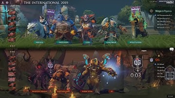 OG vs NiP TI9 Bo2 Group Stage Day 2 Highlights