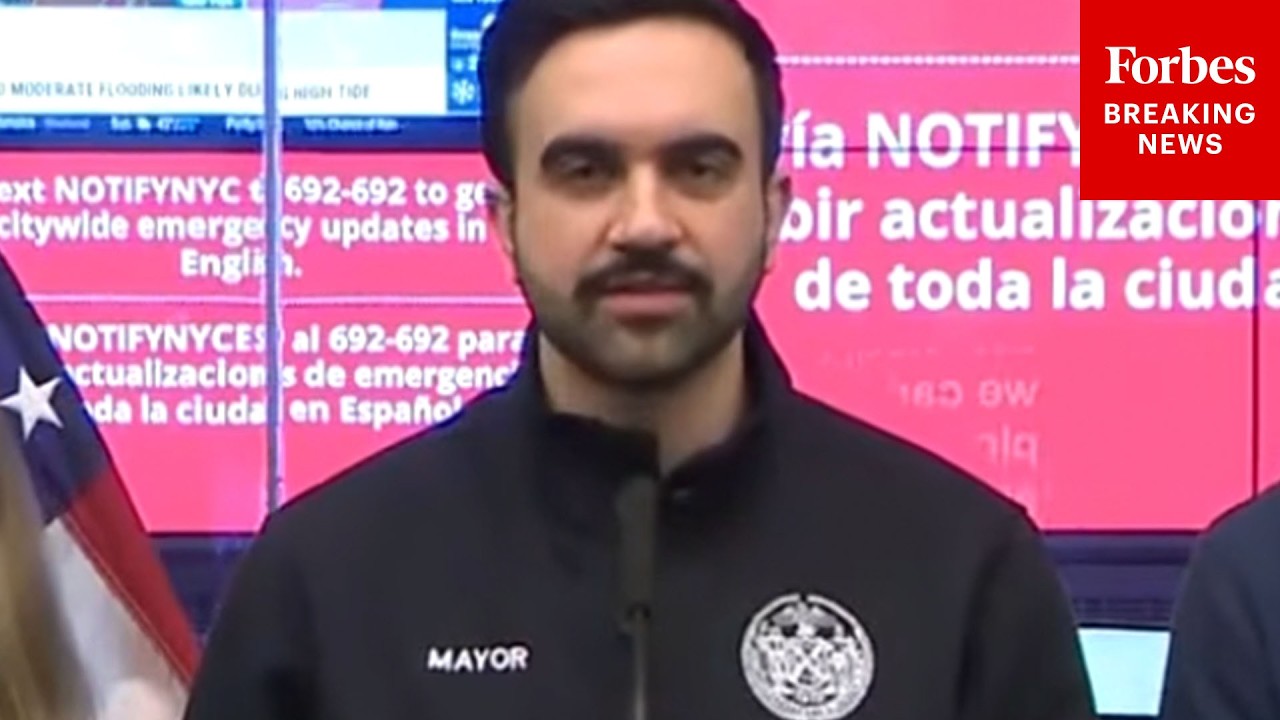 'The Travel Ban Has Ended Today At Noon': NYC Mayor Zohran Mamdani Gives Update On Winter Storm