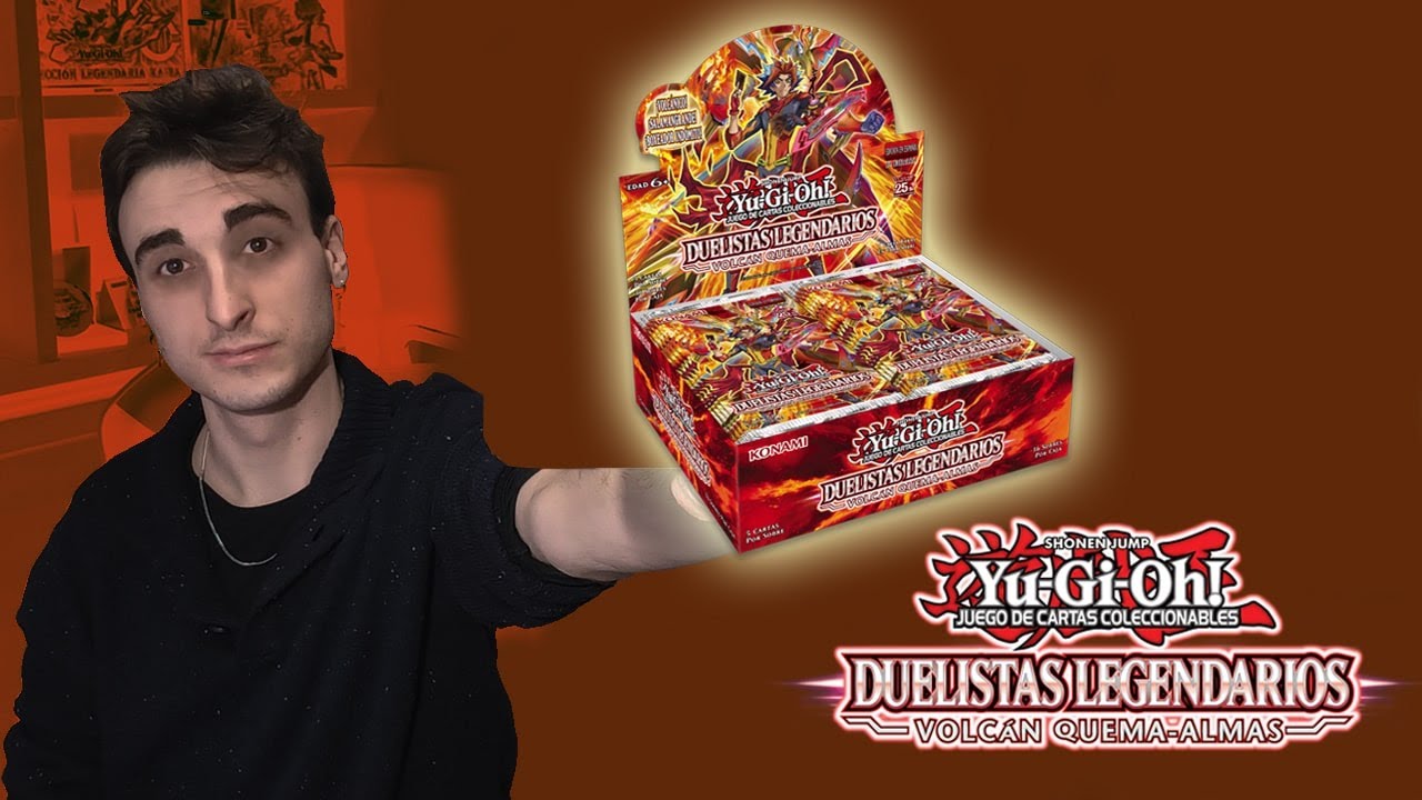 Yu-Gi-Oh! Duelistas Legendarios – Volcán Quema-Almas – Mazo De Cartas En Español – Estrategias Fire Con Salamangreat, Volcánico Y Battlin' Boxer – Combustión Pura
