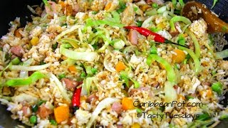 Learn how to make a quick and #tasty fried rice (also gluten free)
using leftover ham turkey from the holidays, in this episode of
#tastytuesdays with ch...