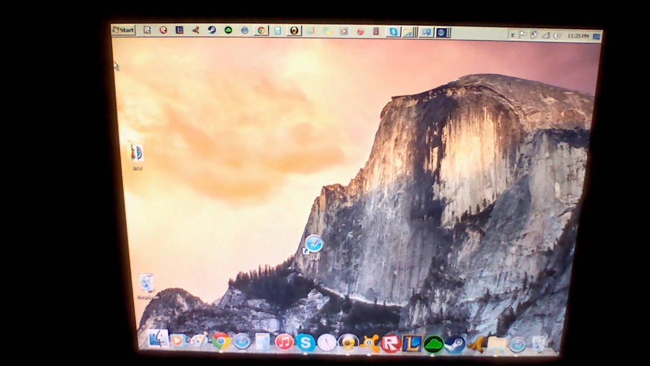how to mac your pc look like a mac - YouTube