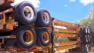 40' Container Chassis with ABS