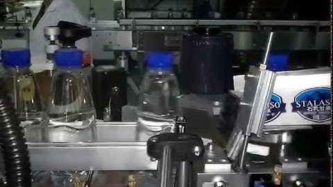 Fixed point position labeling machine clip Beverage cans labeler round bottle label applicator price