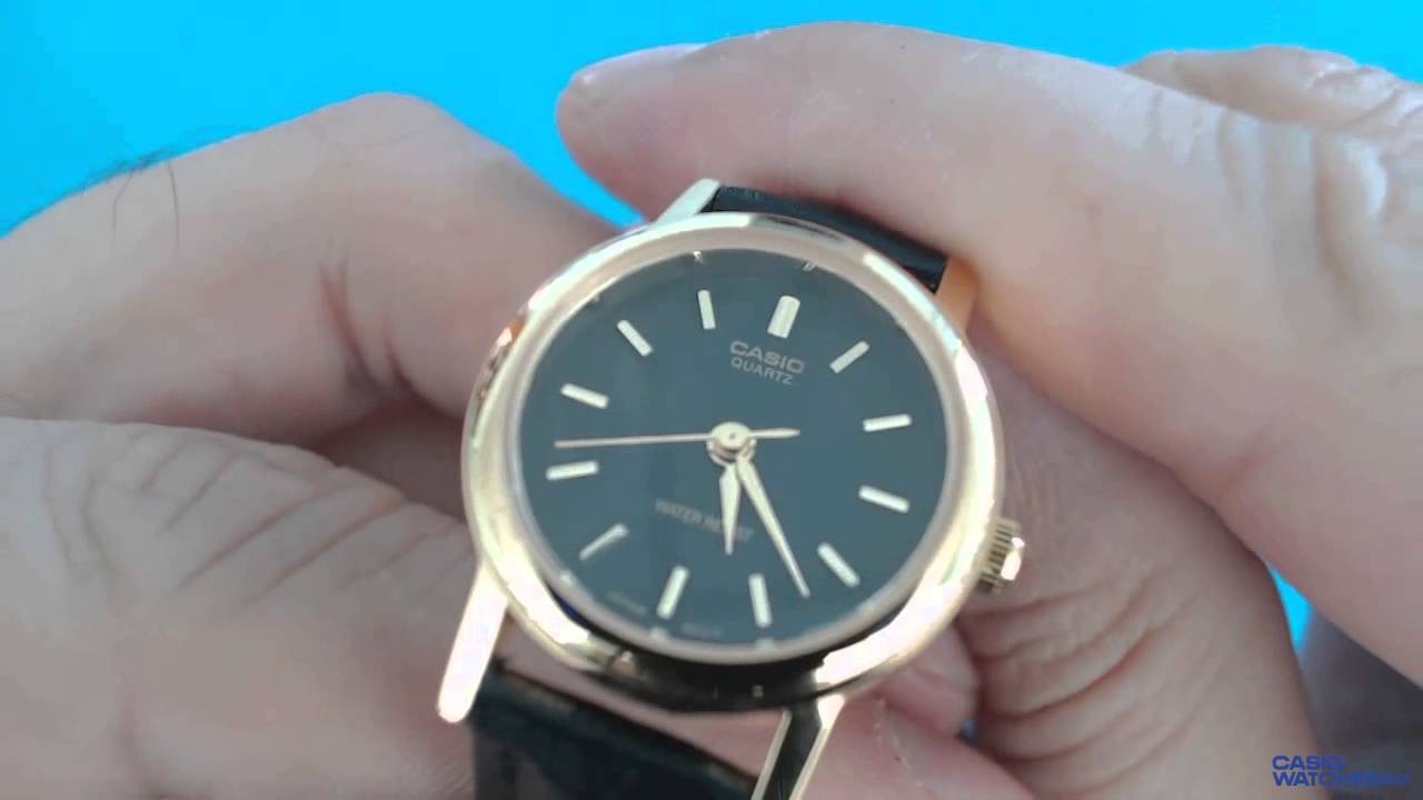 Casio Damski Ltp 1095q 1a Youtube