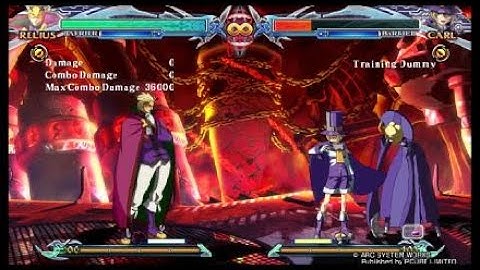 Relius Clover Astral Finish (DUB, BLAZBLUE CHRONOPHANTASMA EXTEND)