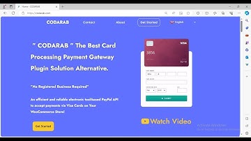How to install and activate the Codarab Payment Solution card processing plugin for WooCommerce?