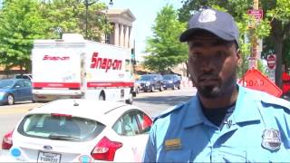 DC police issue 'tickets' for items left in car