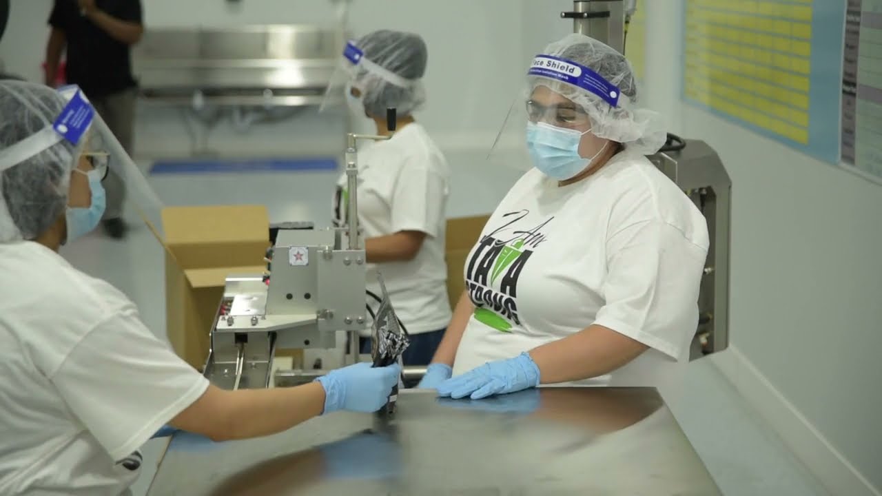 Tava products Vacia and Kaprese in production