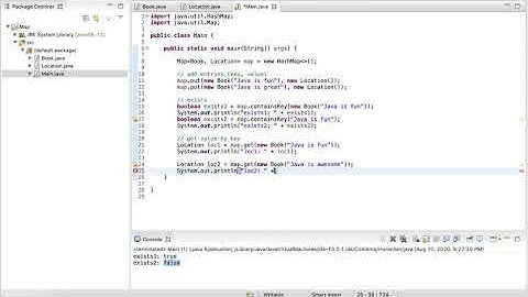 Java Tutorial: Map and HashMap