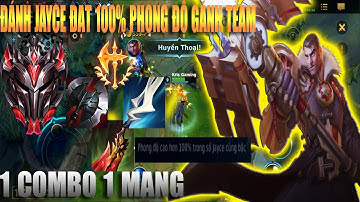 Liên Minh Tốc Chiến : Jayce quá khoẻ đánh đạt 100% phong độ một mình cân cả team bạn