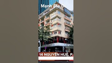 Cho thuê nhà mặt tiền Quận 1 | số 14 Nguyễn Huệ #cho_thuê_nhà_mặt_tiền_quận_1  #mạnh_địa_ốc