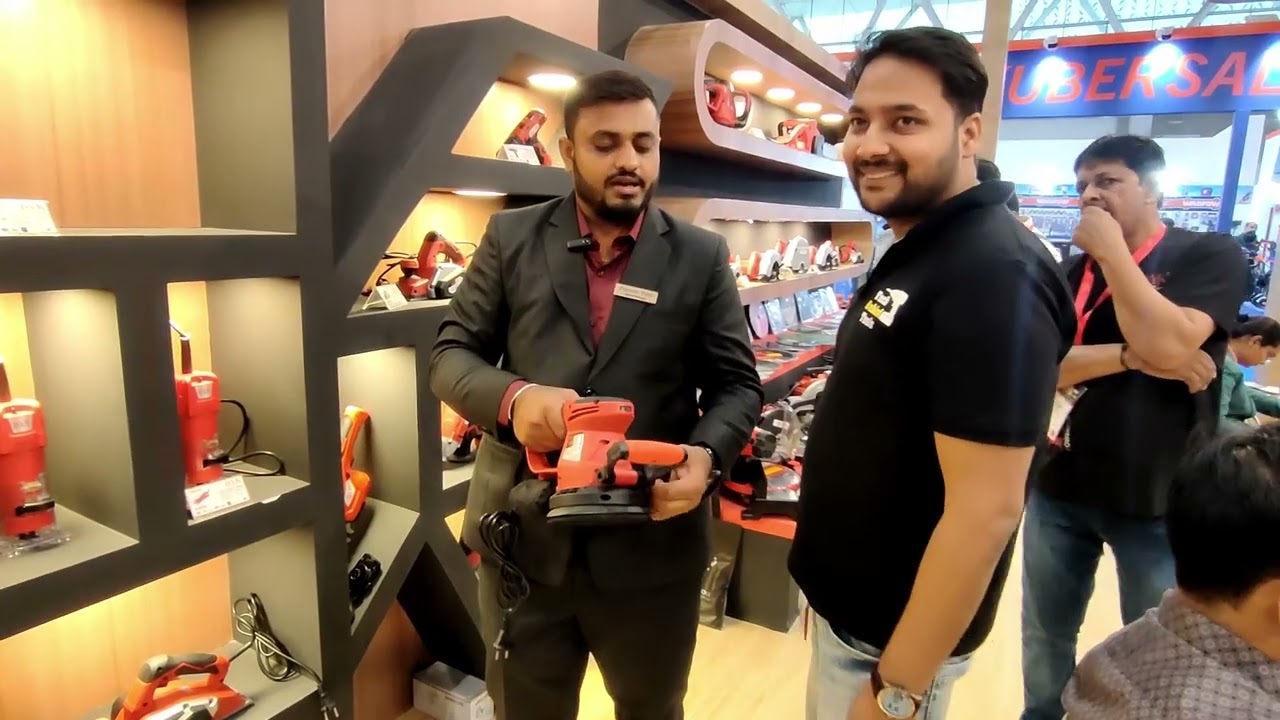 Day 2 Showcasing Exclusive Brands Ingco Power Tools & DYK At Hand Tools & Fastners Expo Delhi