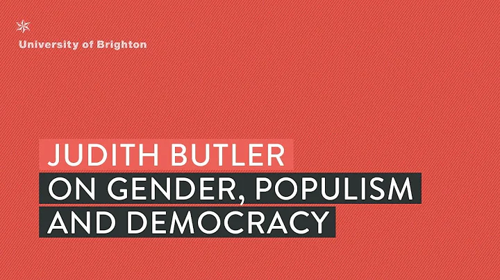 Renowned gender theorist Judith Butler at Universi...