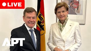 Download Lagu LIVE: German FM Johann Wadephul Meets Latvian FM Baiba Braže in Riga | APT MP3