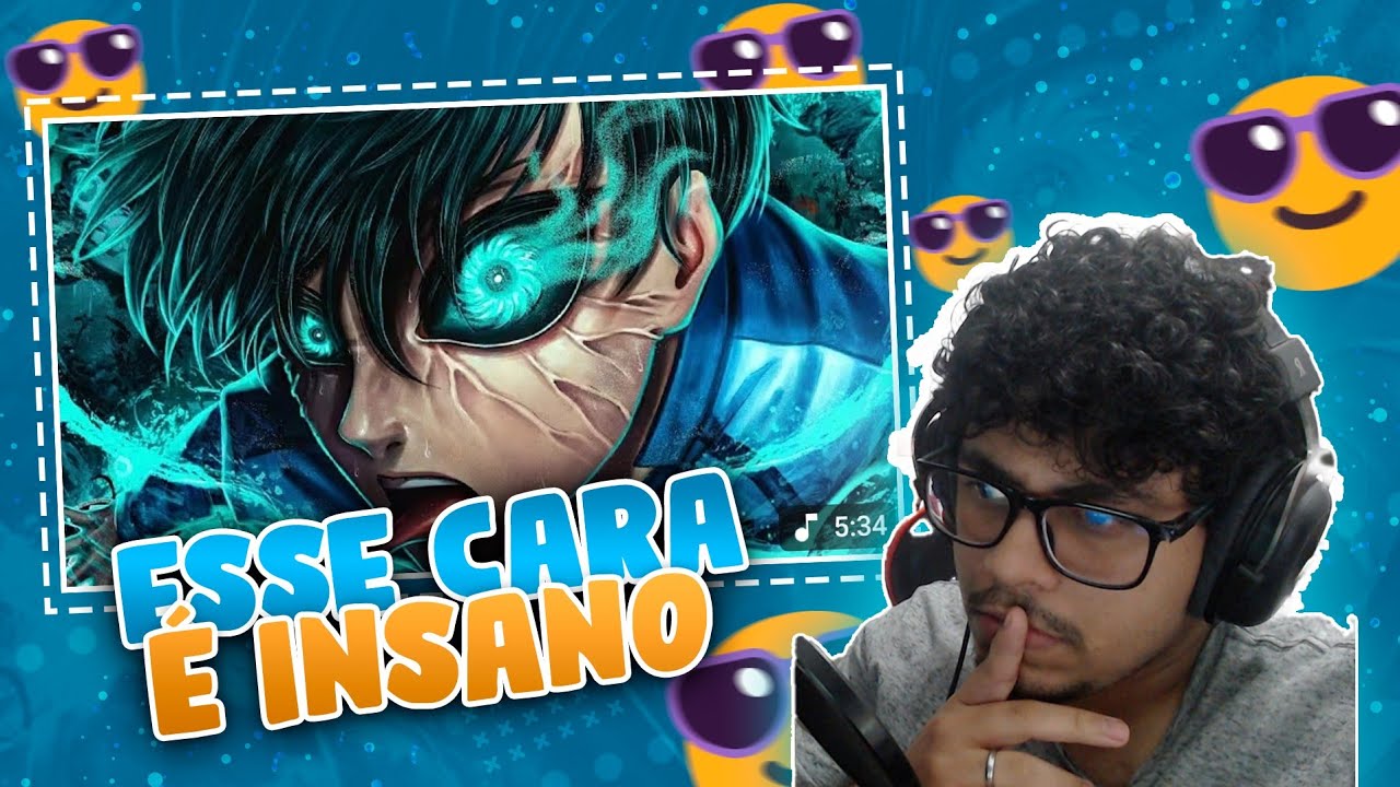(ELE CORINGOU POR CAUSA DO IRMÃO) REACT ♪ Itoshi Rin (Blue Lock) - ABSOLUTA DESTRUIÇÃO  @AniRap