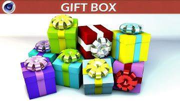 Cinema 4D Gift Box Tutorial