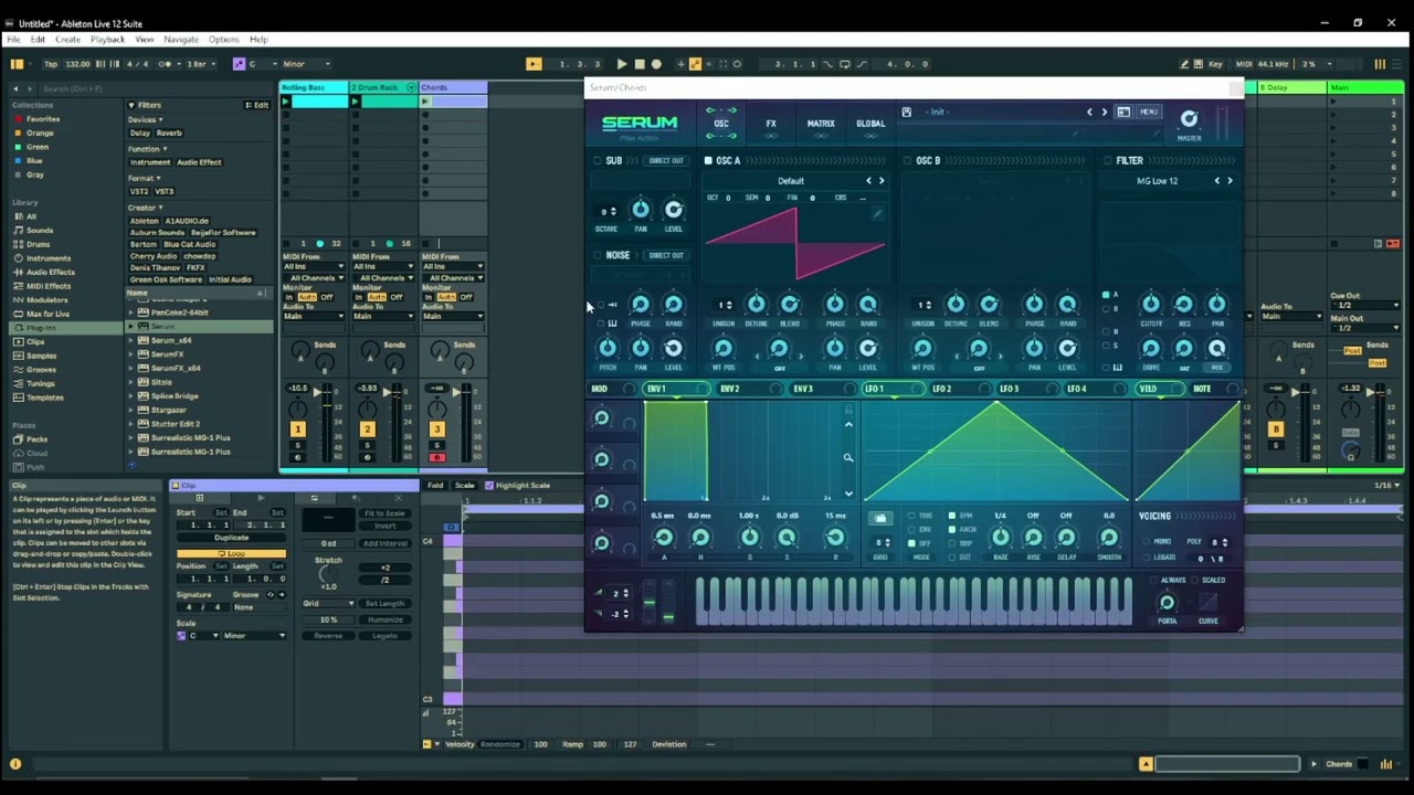 The Neon Circuit - Production Session 1