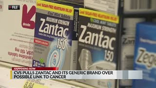 Cvs Suspends Sale Of Zantac Heartburn Drugs Due To Carcinogen Concerns