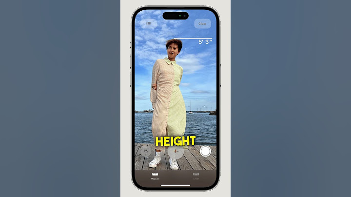 Hidden #iPhone Trick" Measure 📏 Height and More Using Measure #App