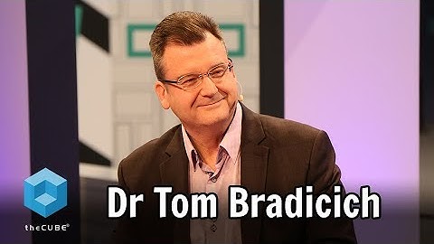 Dr Tom Bradicich, HPE | HPE Discover Madrid 2017