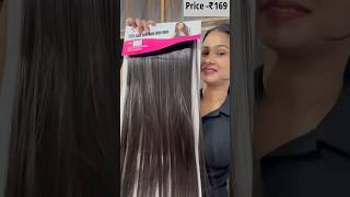 Hair extensions from Meesho just at ₹169 #shortvideo #shorts #ytshorts #viral #hairextensions